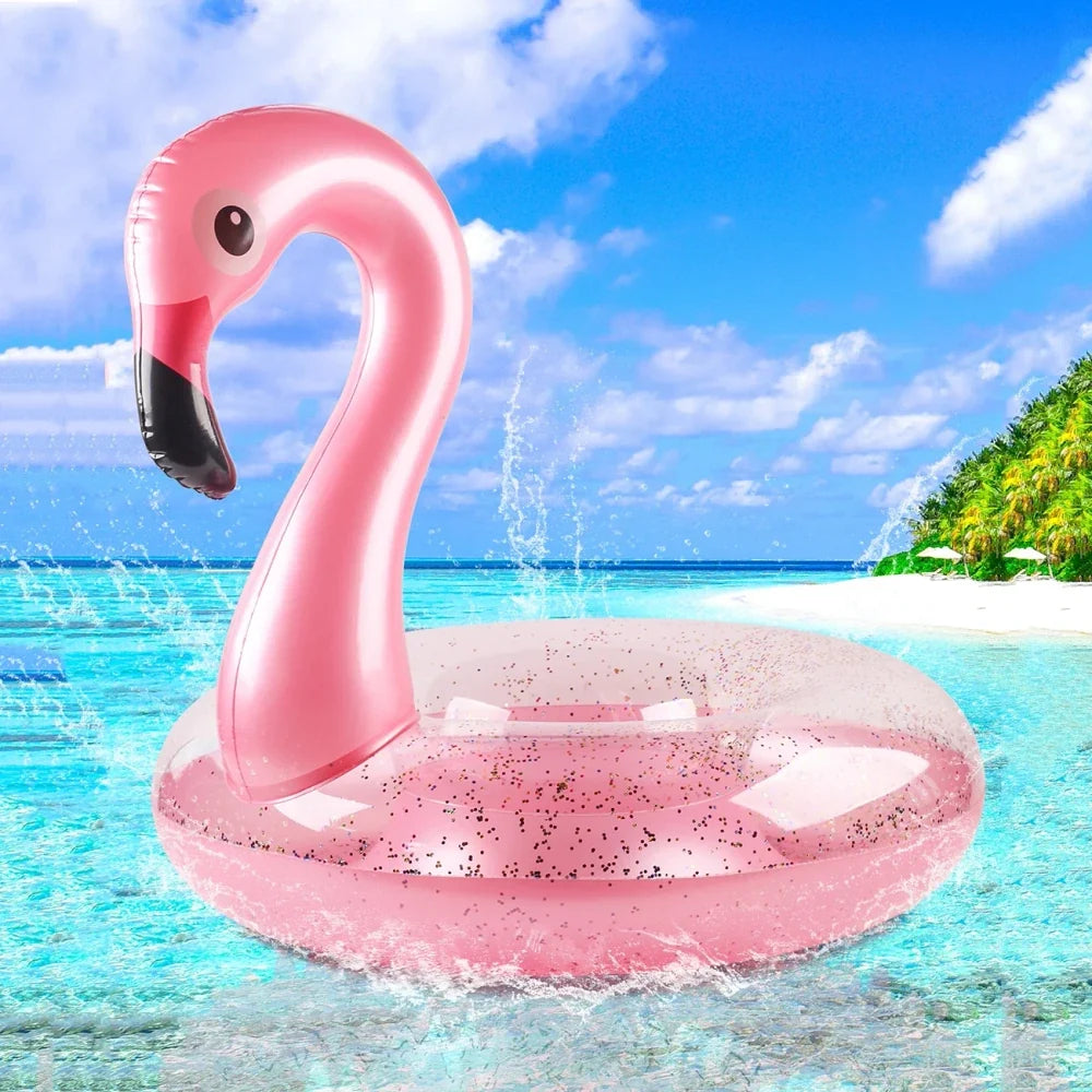 Inflatable Flamingo Pool Float