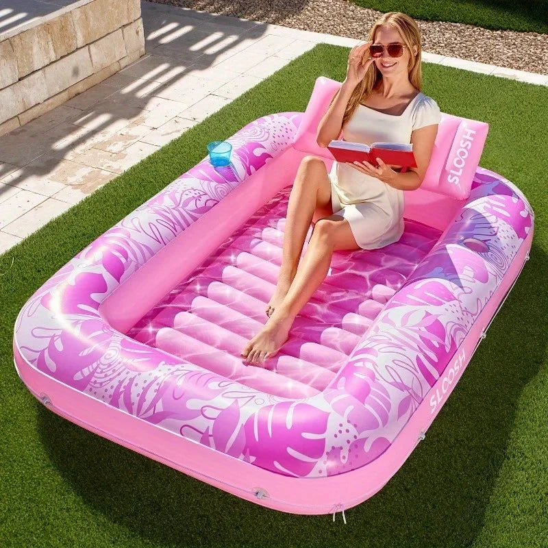 Inflatable Tanning Pool Lounger