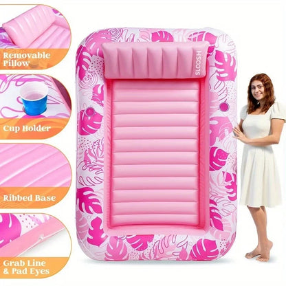 Inflatable Tanning Pool Lounger