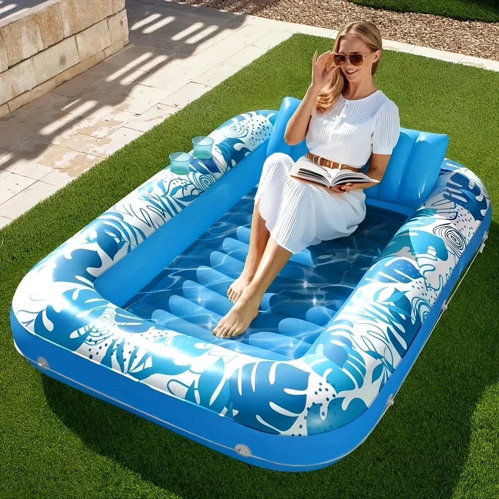 Inflatable Suntan Pool Float