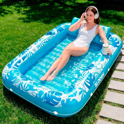 Inflatable Suntan Pool Float