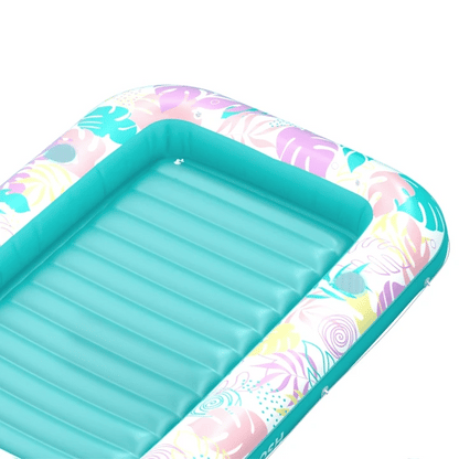 SLOOSH Inflatable Tanning Pool Lounger Float,  Purple-L, 70" × 46"