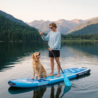 SLOOSH Ripple Coastal Splash 10'6" Inflatable Stand Up Paddle Board