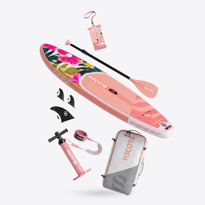 SLOOSH Meander Tropical Sunrise 10'6" Stand Up Paddle Board