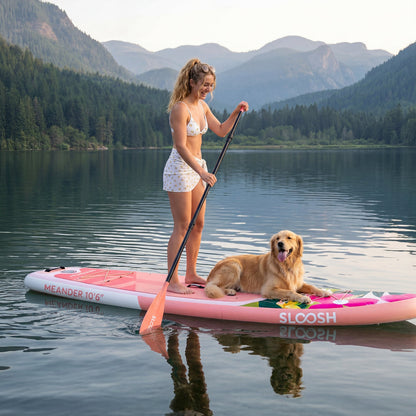 SLOOSH Meander Tropical Sunrise 10'6" Stand Up Paddle Board