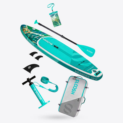 SLOOSH Meander Stand Up Paddle Board–Stable & Lightweight Inflatable SUP, 10'6"
