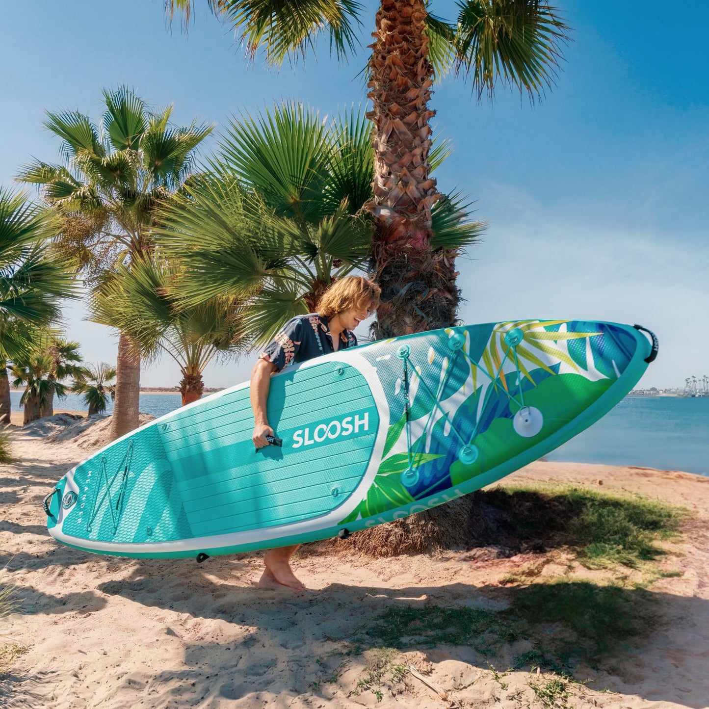SLOOSH Meander Stand Up Paddle Board–Stable & Lightweight Inflatable SUP, 10'6"